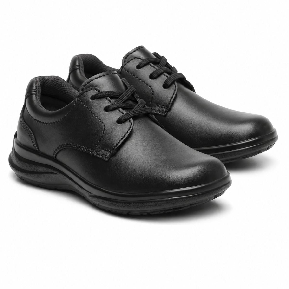 Zapato Escolar Negro de Piel Flexi 402111 Ligero Tallas 17 al 21 MX