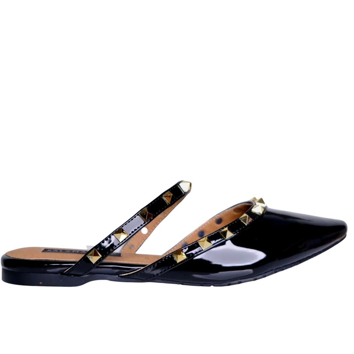Patent leather flat sandals outlet