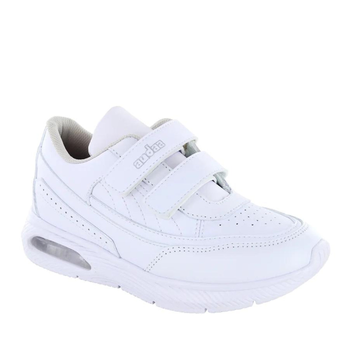 TENIS ESCOLAR BLANCO VELCRO ULTRA CONFORT 17.5 21.0 LUBERLY